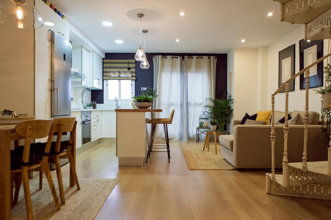Appartamento Sol Y Malaga - Designer Duplex Con Terraza Y Parking Esterno foto